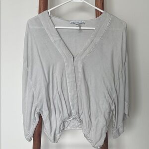 Gray Women's Top